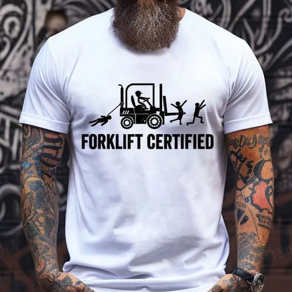 Forklift Certified Funny T-Shirt