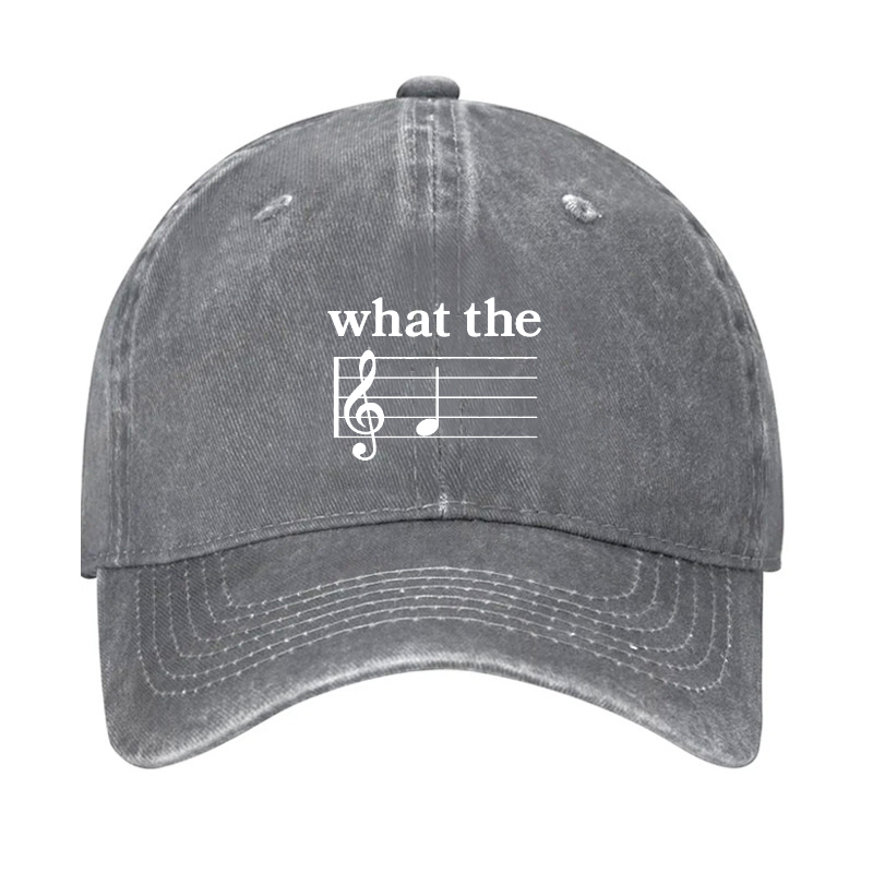 What The F Musical Note Hat