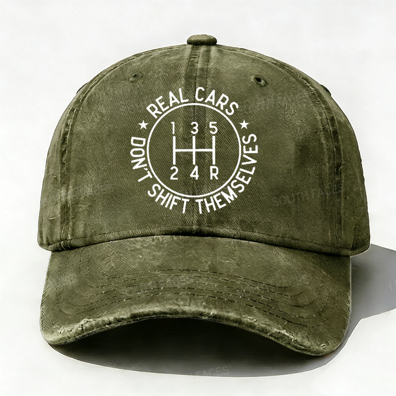 Real Cars Don't Shift Themselves Hat