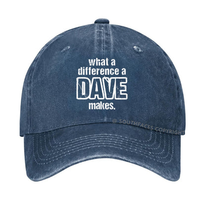 What A Differences A Dave Makes hat