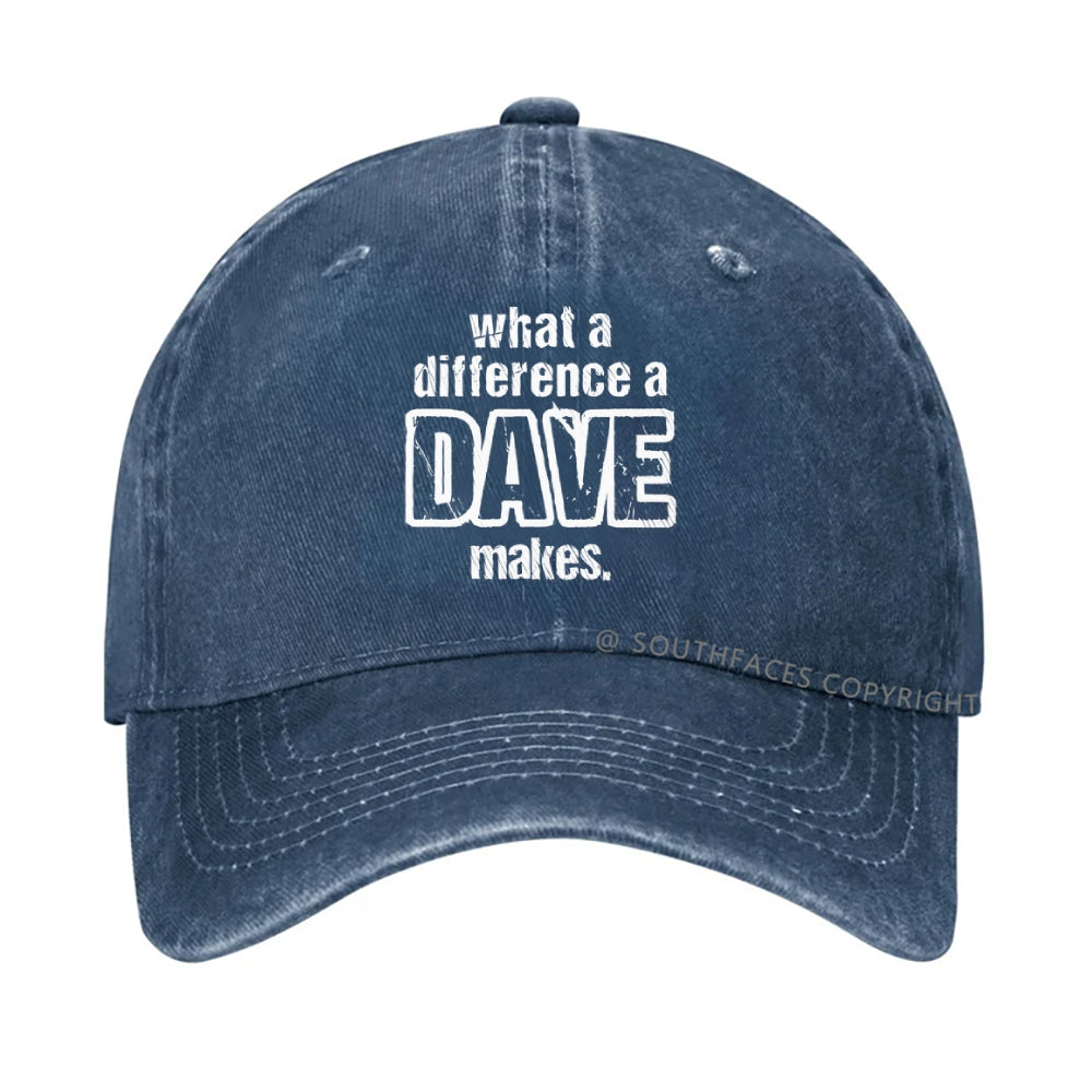 What A Differences A Dave Makes hat