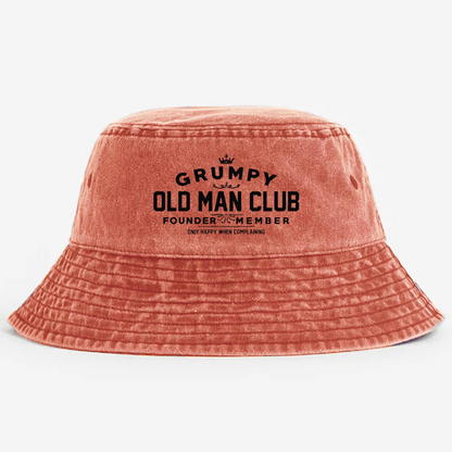 Grumpy Old Man Club Bucket Hat