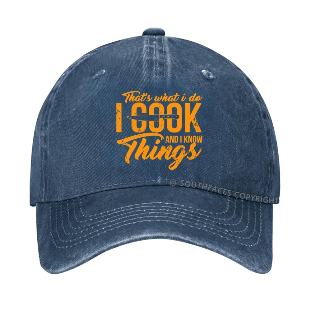 That's What I Do I Cook Things hat