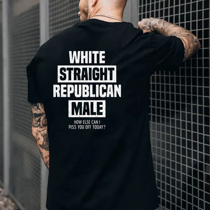 White Straight Republican Male Unisex Shirts/Crewneck/Hoodie