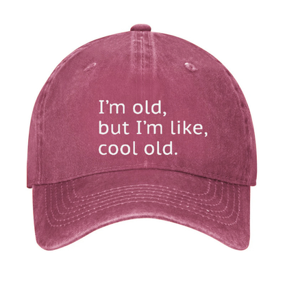 I'm Old Print Hat