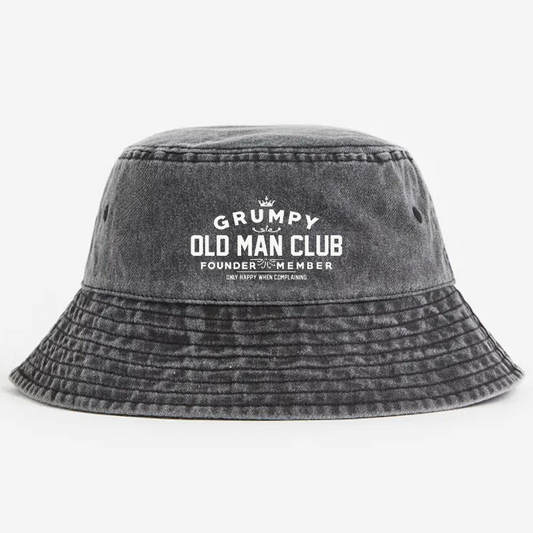 Grumpy Old Man Club Bucket Hat
