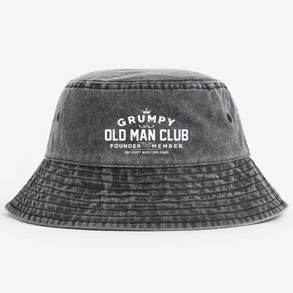 Grumpy Old Man Club Bucket Hat