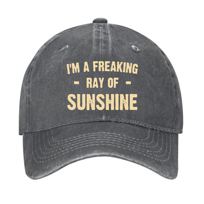 I'm A Freaking Ray Of Sunshine Hat