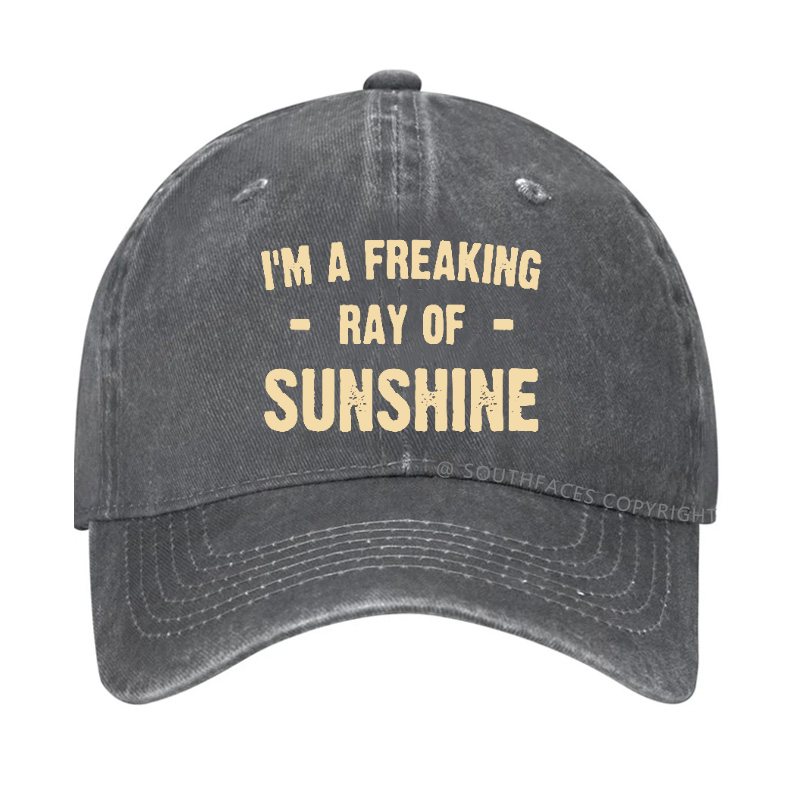 I'm A Freaking Ray Of Sunshine Hat