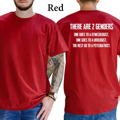 Urologist & Gynecologist Sarcastic Quote T-Shirt, Patriot Mens Shirts Funny, Conservative Political Graphics Tee, Political Graphics Shirt, Men's Gifts, Casual Menswear, For Men