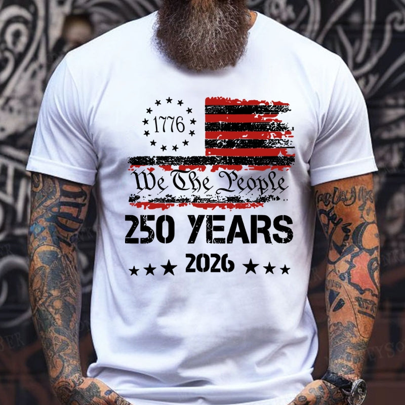250 Years We The People 1776-2026 Celebration  T-Shirts