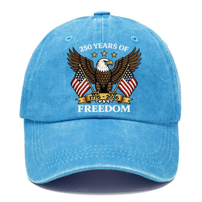 250 Years Of Freedom 1776-2026 Hats