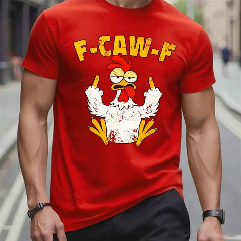F-CAW-F Rooster Funny T-Shirts