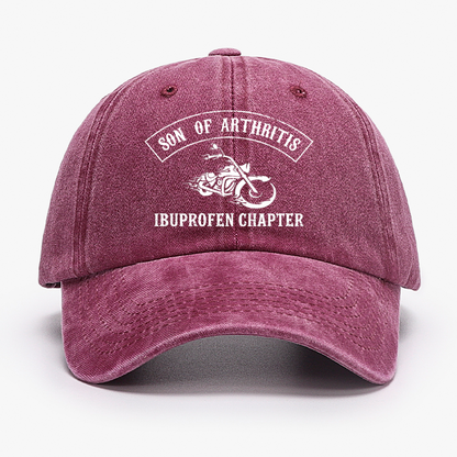 Sons Of Arthritis Ibuprofen Chapter Funny Biker Hat